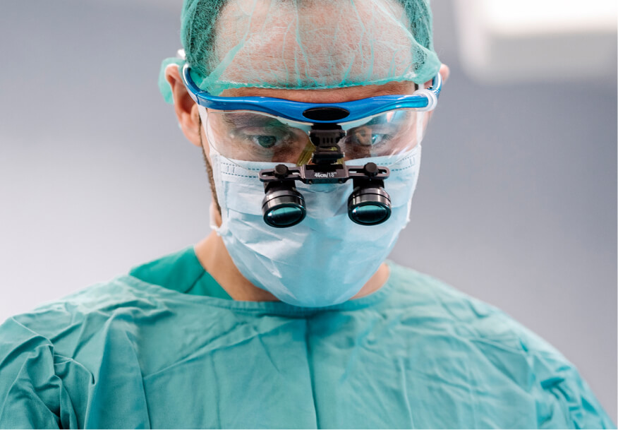 physician in surgery