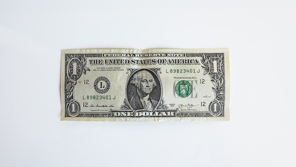 One US dollar