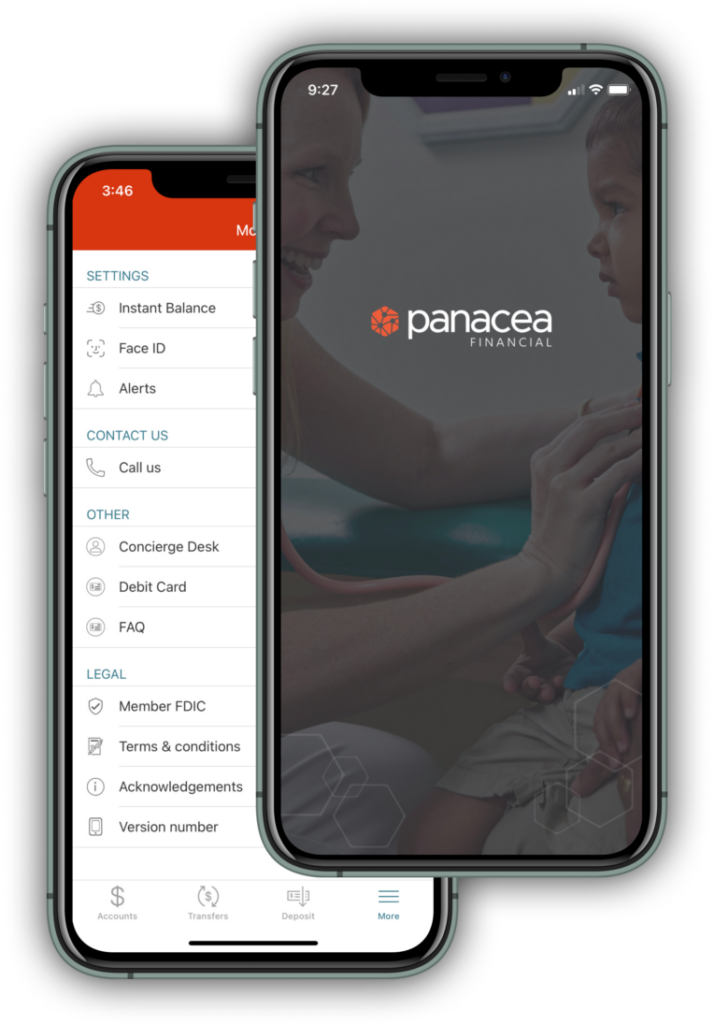 Panacea mobile banking app - take us everywhere!