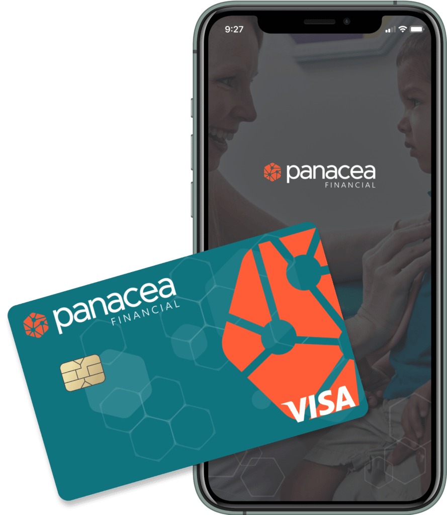 Panacea mobile banking app and Visa debit card - take us everywhere