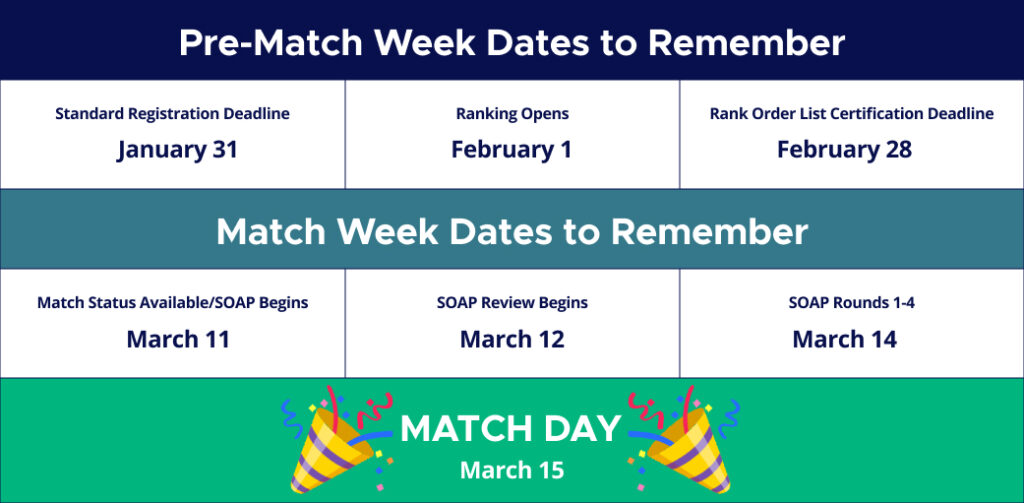 Match Day Calendar