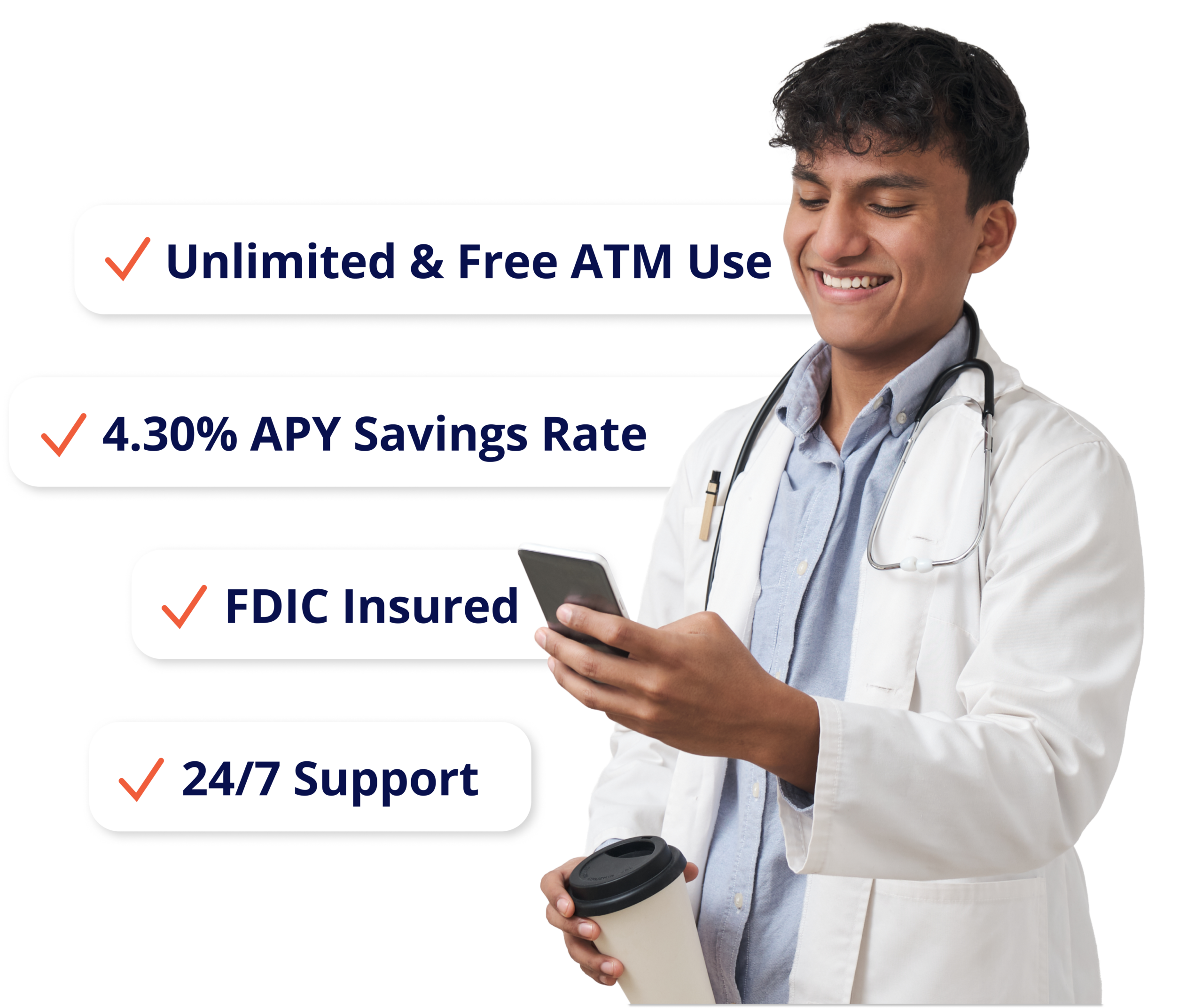 High-Yield Savings Account - 4.30%