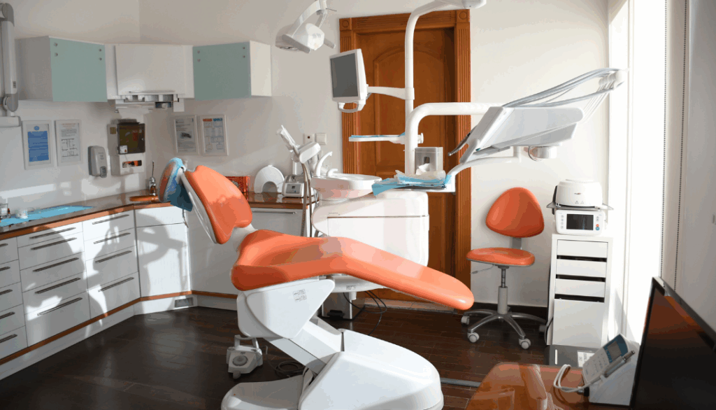 This is a dental practice office.